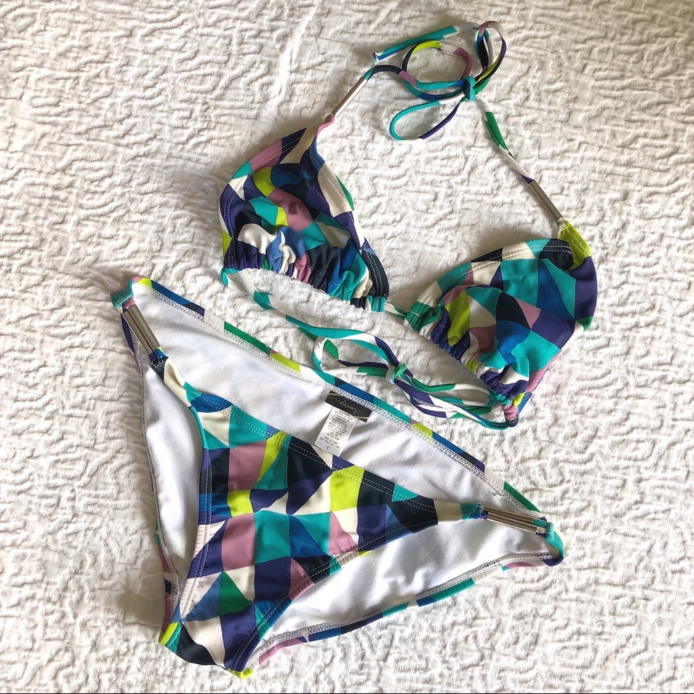 Old Navy Geometric String Bikini